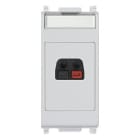 VIMAR SPA - VIW14583.SL CONNETTORE DIFFUSORE SONORO SILVER