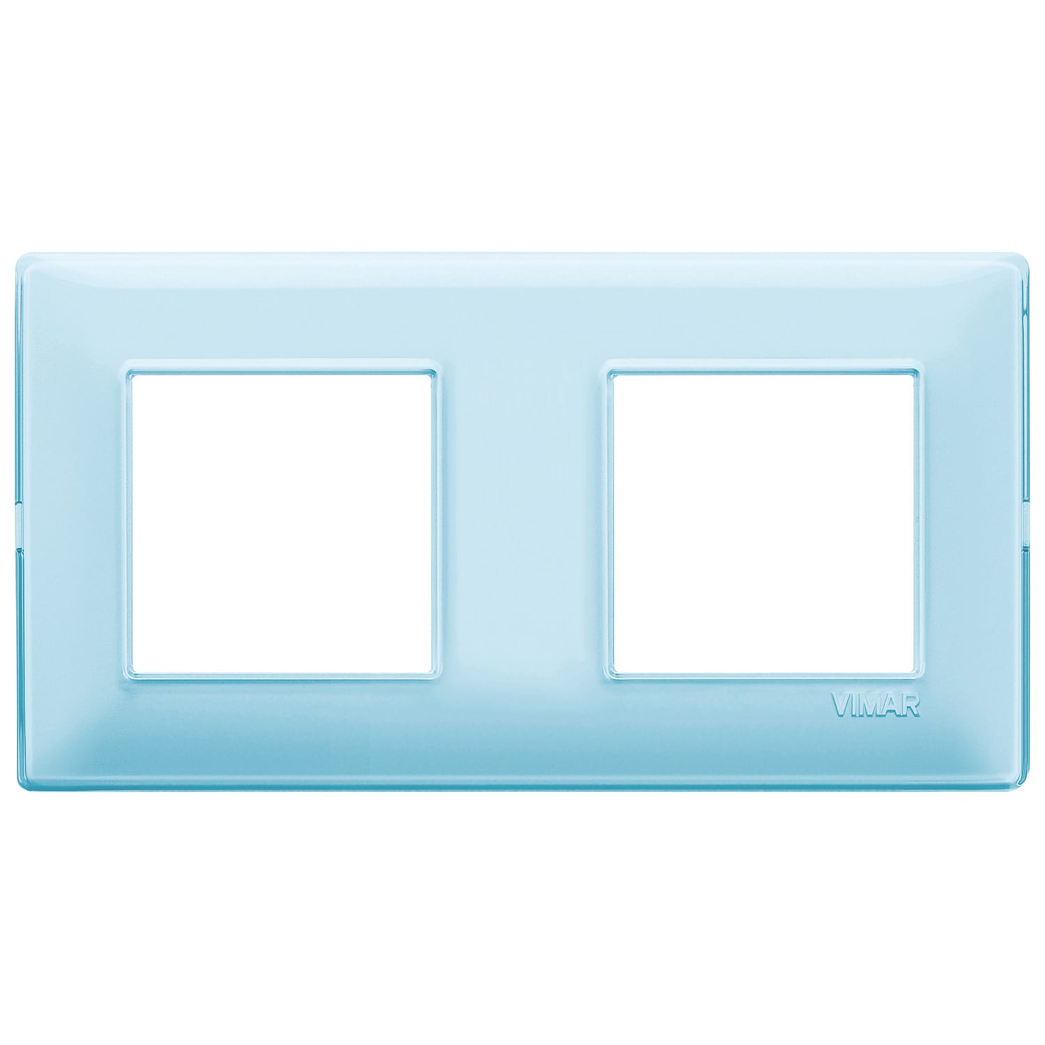VIMAR SPA - VIW14643.45 PLACCA 4M (2+2) INT71 REFLEX ACQUA