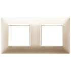 VIMAR SPA - VIW14643.22 Placca 4M(2+2)int71champagne opaco