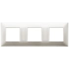 VIMAR SPA - VIW14644.21 Placca 6M (2+2+2) int71 nichel opaco
