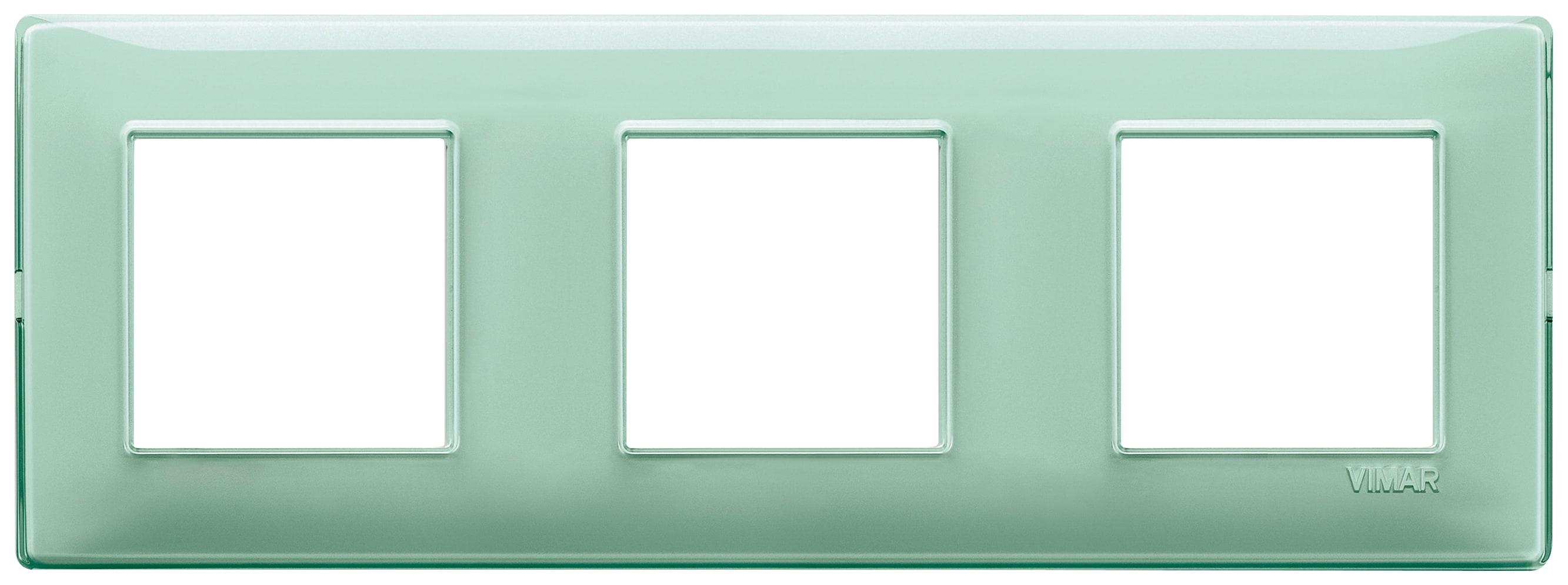 VIMAR SPA - VIW14644.44 PLACCA 6M (2+2+2) INT71 REFLEX MENTA