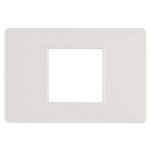VIMAR SPA - VIW14652.06 PLACCA 2M CENTRALI BIANCO GRANITO