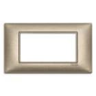 VIMAR SPA - VIW14654.70 Placca 4M bronzo metallizzato