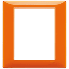 VIMAR SPA - VIW14668.48 Placca 8M Reflex arancio
