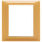 VIMAR SPA - VIW14668.43 Placca 8M Reflex ambra