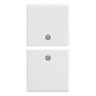 VIMAR SPA - VIW14751 Due mezzi tasti 1M neutro pers. bianco