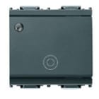 VIMAR SPA - VIW16090.M Pulsante 1P NO 10A gen. lum.so 2M grigio