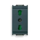 VIMAR SPA - VIW16203 Presa 2P+T 16A P17/11 grigio