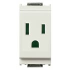 VIMAR SPA - VIW16242.B Presa SICURY 2P+T 15A USA+SASO bianco