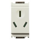 VIMAR SPA - VIW16251.B Presa SICURY 2P+T 10A cinese bianco