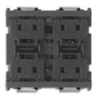 VIMAR SPA - VIW16840 Comando quattro pulsanti KNX grigio