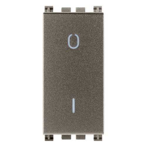 VIMAR SPA - VIW19015.M Interruttore 2P 16AX Metal