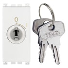 VIMAR SPA - VIW19083.B Interruttore 2P 16(3)A +chiave bianco