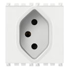 VIMAR SPA - VIW19226.B Presa SICURY 2P+T 10A svizzero 13 bianco
