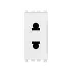 VIMAR SPA - VIW19234.B Presa SICURY 2P 16A USA+EU ø4,8mm bianco