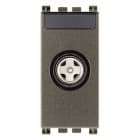 VIMAR SPA - VIW19300.01.M Presa TV-RD-SAT diretta Metal