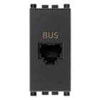 VIMAR SPA - VIW19329 Presa RJ11 speciale per BUS grigio