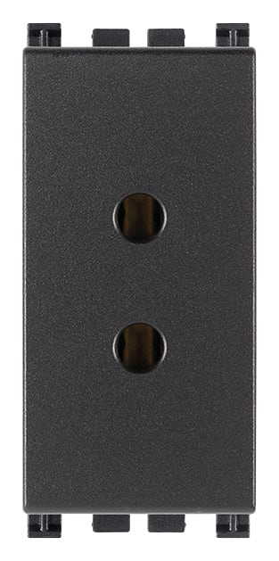 VIMAR SPA - VIW19330 Presa 2P 6A 24V SELV grigio
