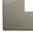 VIMAR SPA - VIW19641.08 Placca Classic 1M acciaio spazzolato