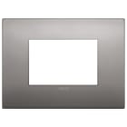 VIMAR SPA - VIW19653.10 Placca Classic 3M nichel nero