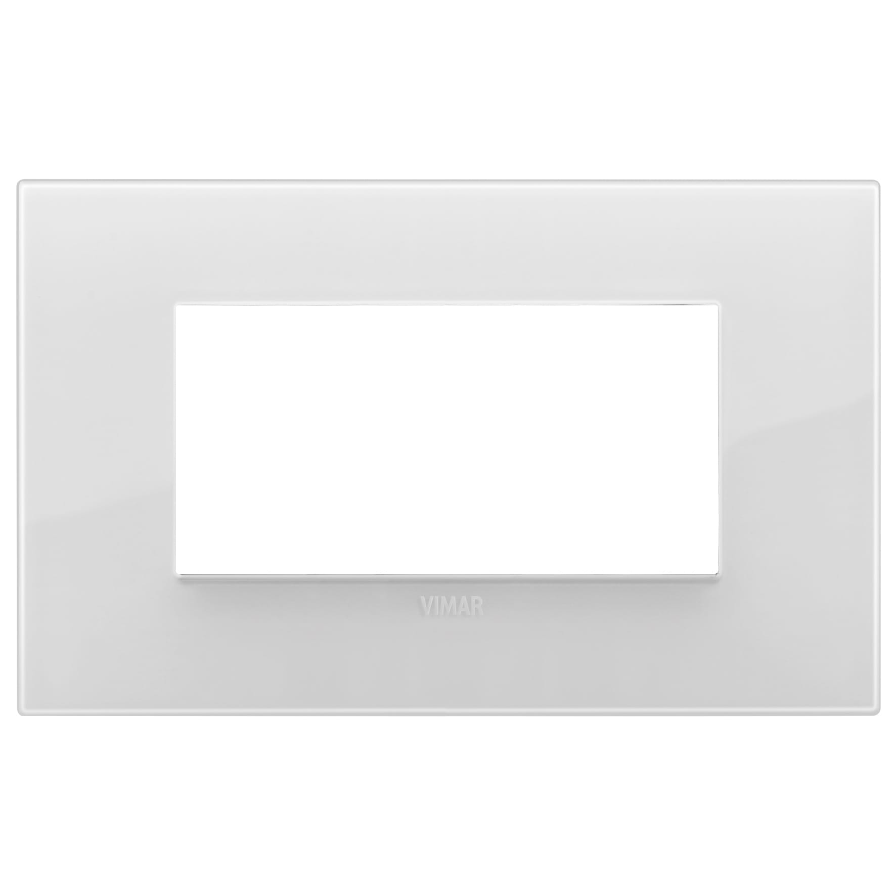VIMAR SPA - VIW19654.B66 Placca Classic 4M Reflex ghiaccio t.look