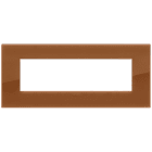 VIMAR SPA - VIW19657.62 Placca Classic 7M Reflex caramel