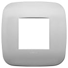 VIMAR SPA - VIW19672.23 Placca Round 2M argento matt