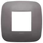 VIMAR SPA - VIW19672.29 Placca Round 2M nichel dark