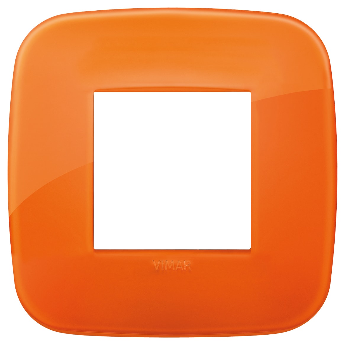 VIMAR SPA - VIW19672.63 Placca Round 2M Reflex orange