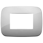 VIMAR SPA - VIW19683.28 Placca Round 3M cromo