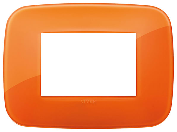 VIMAR SPA - VIW19683.63 Placca Round 3M Reflex orange