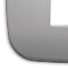 VIMAR SPA - VIW19687.30 Placca Round 7M nichel matt