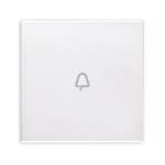 VIMAR SPA - VIW20132.C.B TASTO 2M SIMB. CAMPANELLO ASSIALE BIANCO