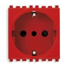 VIMAR SPA - VIW20209.R Presa 2P+T 16A P30 rosso