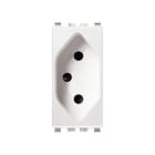 VIMAR SPA - VIW20264.B Presa SICURY 2P+T 10A brasiliano bianco