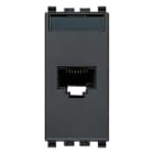VIMAR SPA - VIW20339.16 Presa RJ45 Netsafe Cat6A FTP grigio