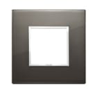 VIMAR SPA - VIW21642.06 Placca 2M nero zaffiro