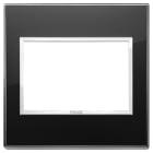 VIMAR SPA - VIW21648.76 Placca 3M BS nero diamante
