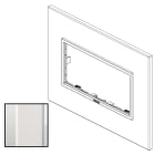 VIMAR SPA - VIW21654.72 Placca 4M argento ghiaccio