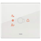 VIMAR SPA - VIW21666.70 Placca 3M transponder bianco diamante