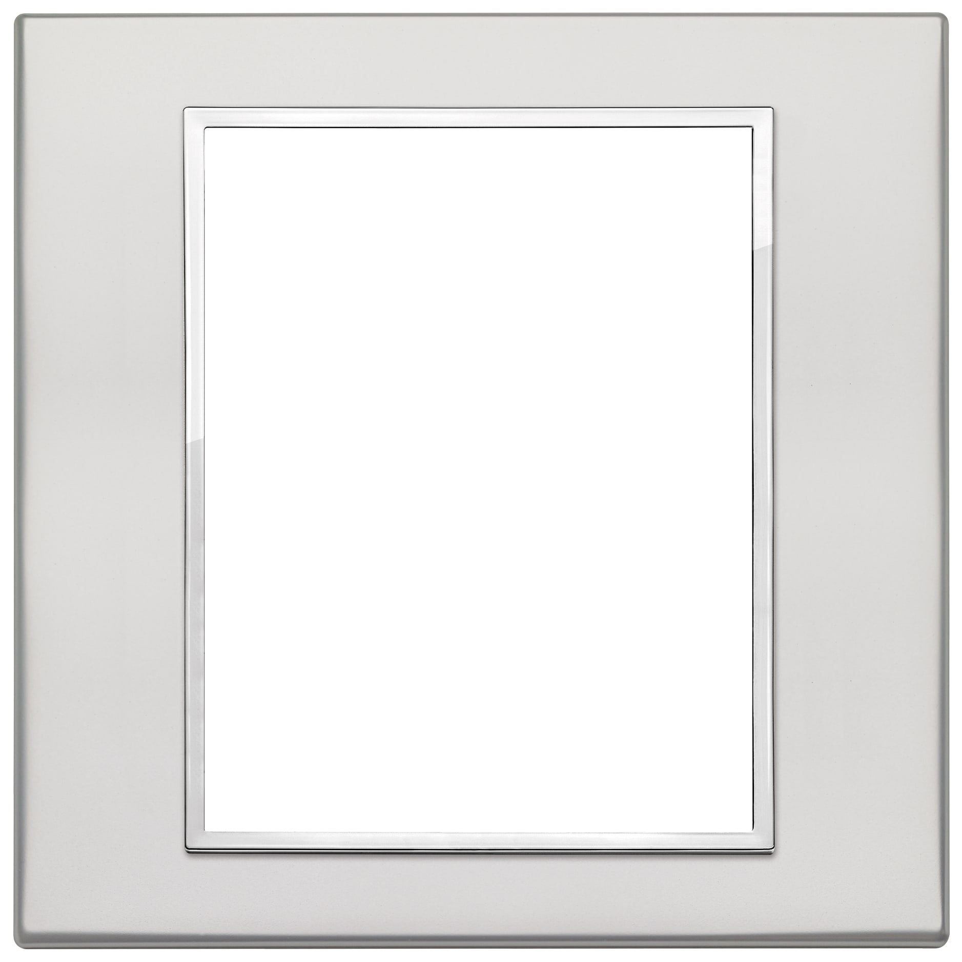 VIMAR SPA - VIW21668.07.01 PLACCA 8M ARGENTO