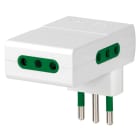 VIMAR SPA - VIWRI.00310.B Adattatore mult. S11 + 3P11 bianco