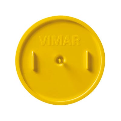 VIMAR SPA - VIWV71011 Coperchio antimalta d60mm giallo
