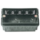 VIMAR SPA - VIWV71304.AU Scatola incasso rettang.autoest. 4M nero