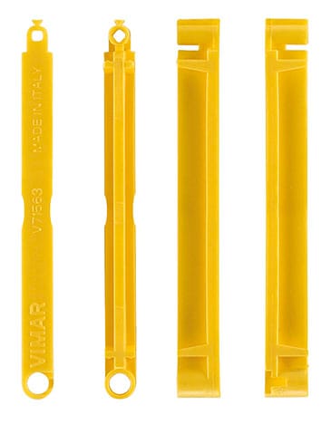 VIMAR SPA - VIWV71563 Giunto unione scatole orizz+vert giallo