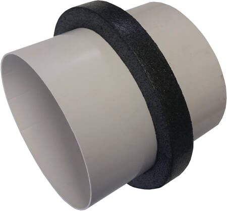 HENCO - CAPPELLOTTO - CPLVMC1155125 RACCORDO X TUBO FLESSIBILE ED EPE D.125