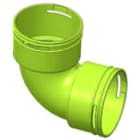 HENCO - CAPPELLOTTO - CPLVMC1235075 CURVA 90° X TUBOSEMIRIGIDO D.75