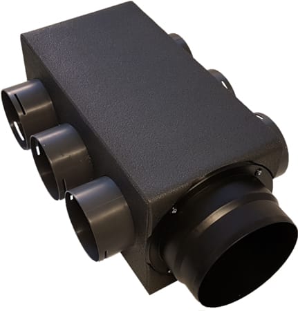 HENCO - CAPPELLOTTO - CPLVMC1260675 BOX DI DISTRIBUZIONE 6 ATTACCHI D.75