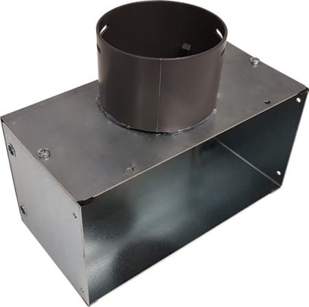 HENCO - CAPPELLOTTO - CPLVMC1270175 ADATTATORE 200X100 1 ATT. REVERS. D.75