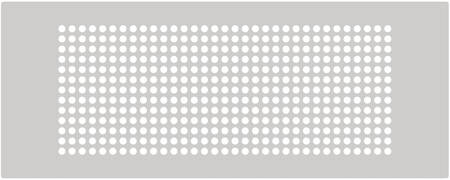 HENCO - CAPPELLOTTO - CPLVMC2610200 DIFFUSORE A SCHERMO FORATO 200X100